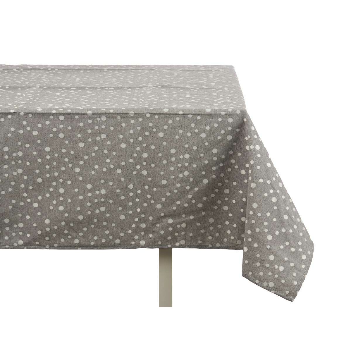 Toalha de Mesa Kinvara Branco Cinzento Jacquard